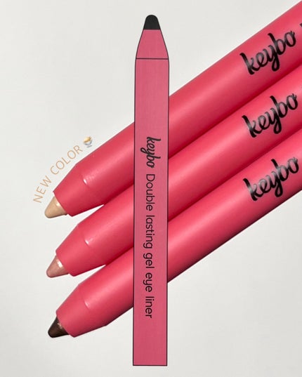 ダブルラスティングジェルライナー/keybo/ジェルアイライナーを使ったクチコミ(1枚目)