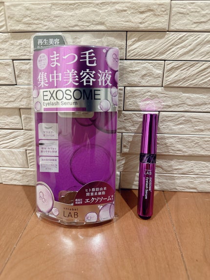 EXアイラッシュセラム/unlabel/まつげ美容液を使ったクチコミ(2枚目)