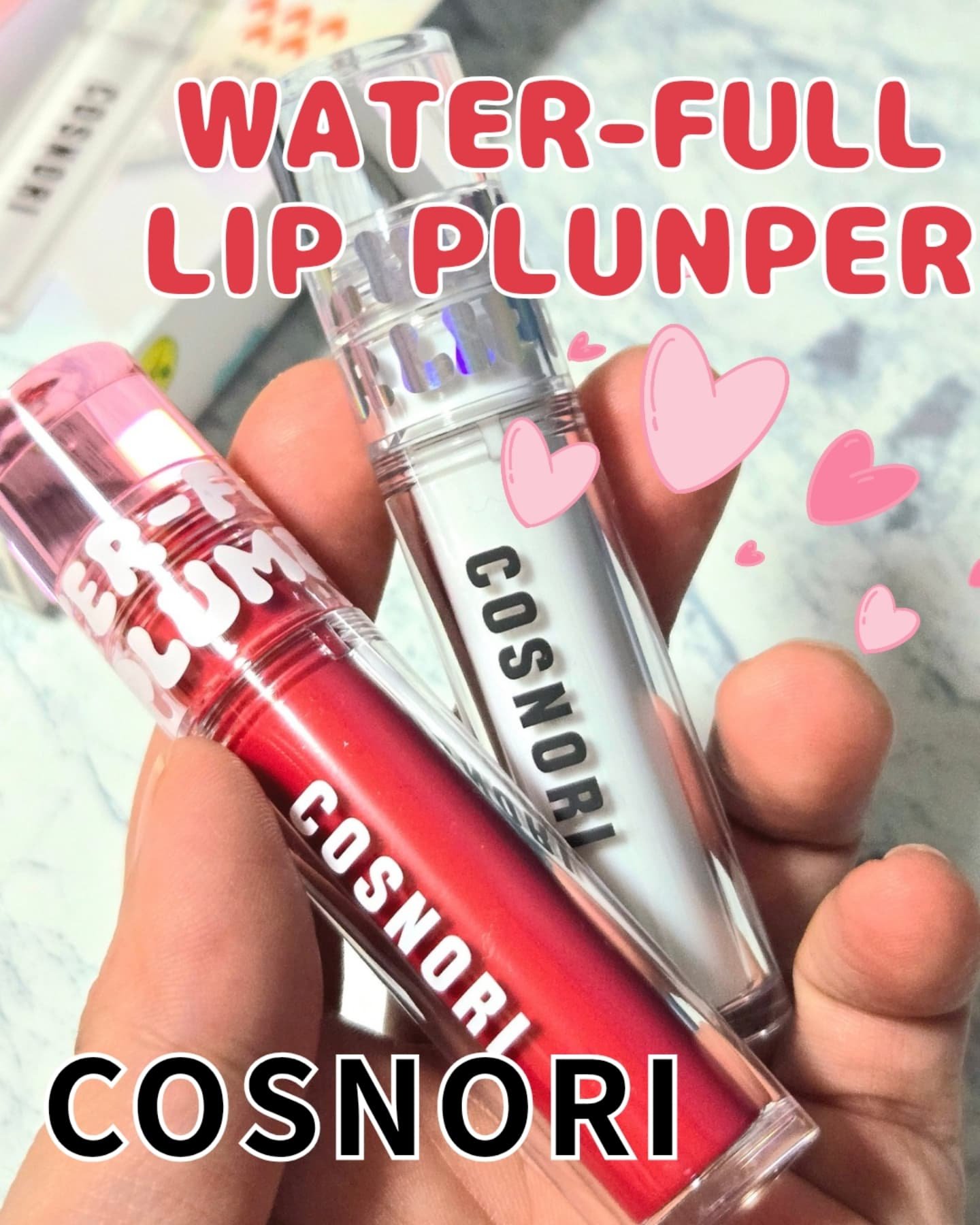 ウォーターフルリッププランパー/COSNORI/リッププランパーを使ったクチコミ（1枚目）