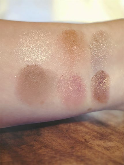 6色アイシャドウパレット/and us/アイシャドウパレットを使ったクチコミ(5枚目)