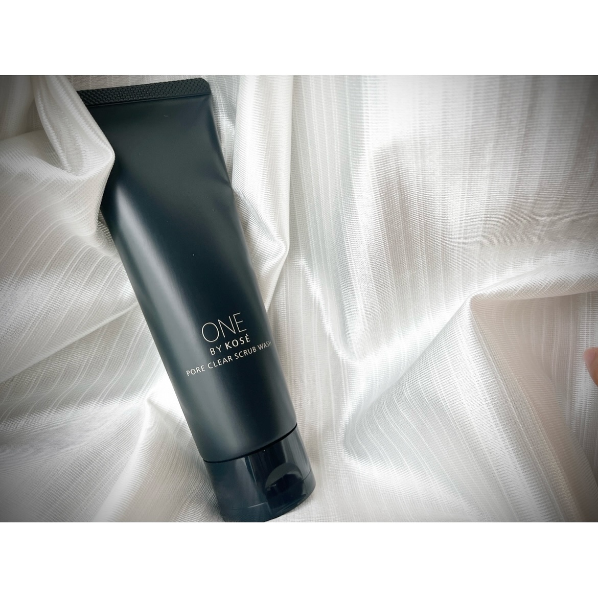 ポアクリア スクラブ ウォッシュ/ONE BY KOSE/洗顔フォームを使ったクチコミ（1枚目）