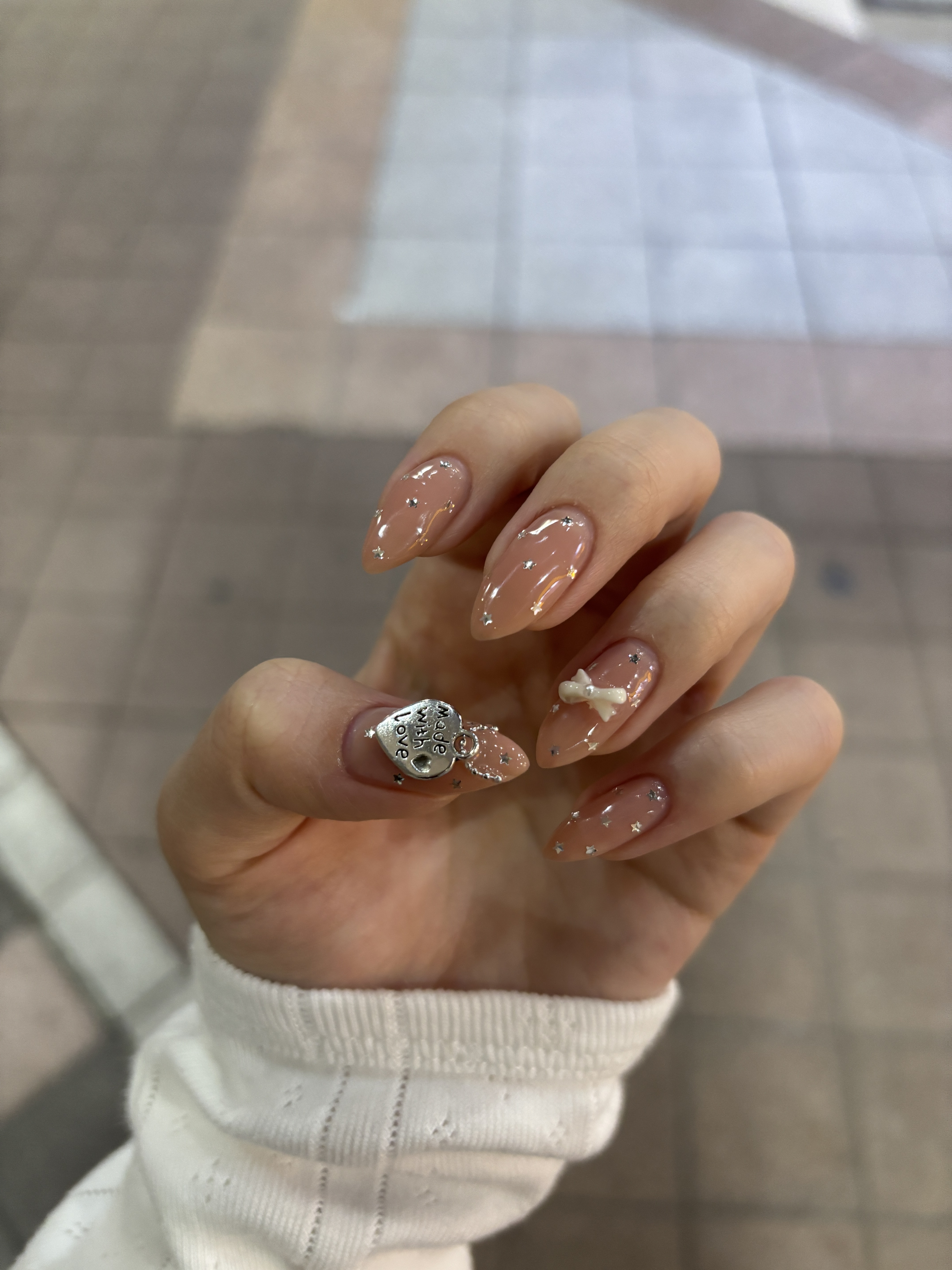 ネイルパーツ/セリア/ネイルチップ・パーツを使ったクチコミ（1枚目）