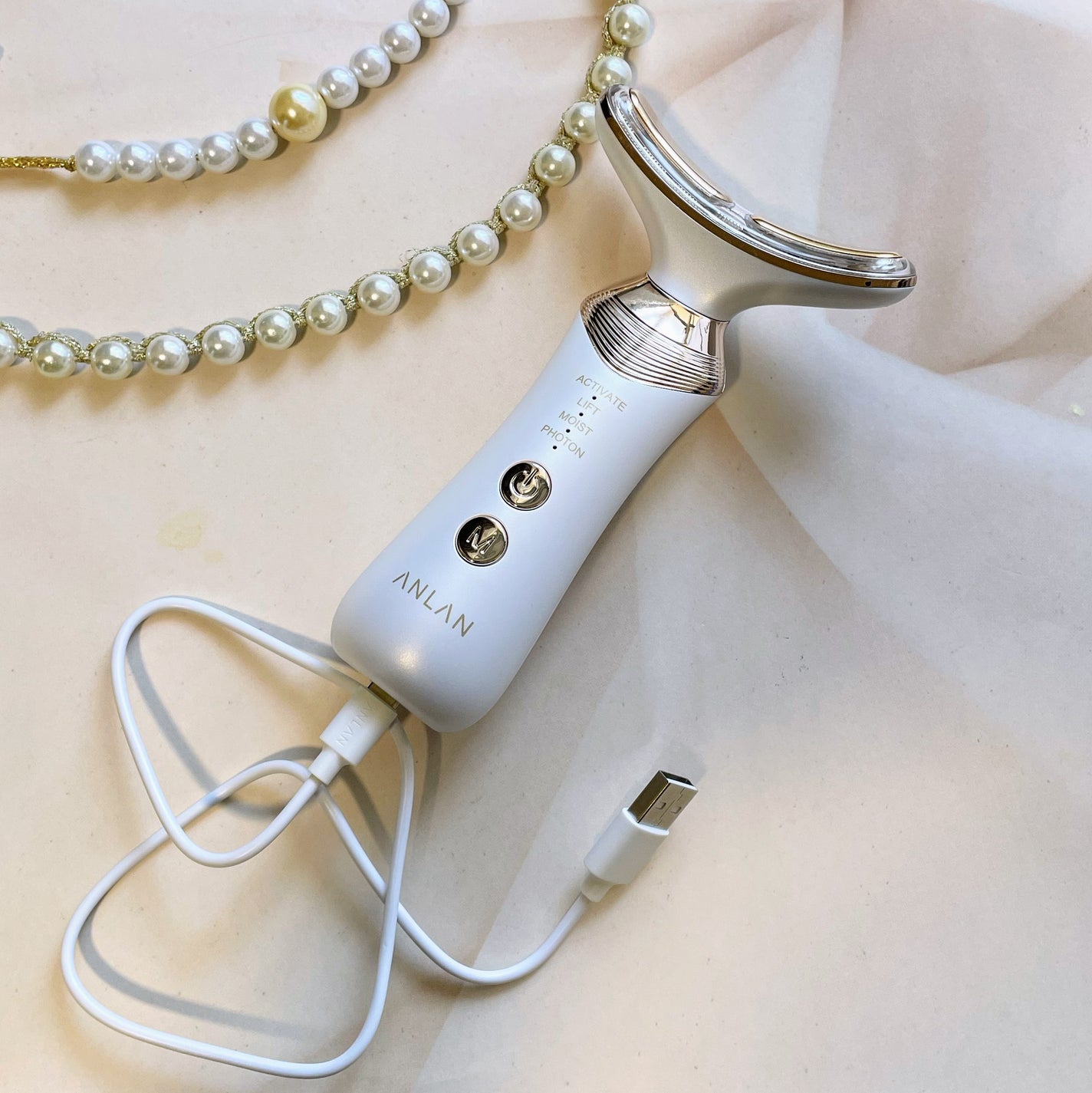 リフト美顔器/ANLAN/美顔器・マッサージを使ったクチコミ(5枚目)