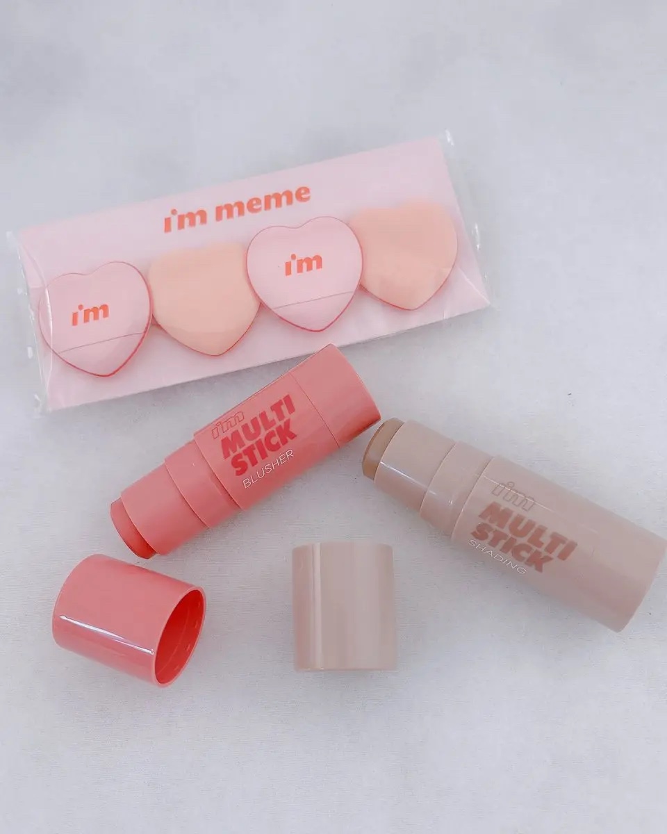アイムマルチスティックブラッシャー/i’m meme/ジェル・クリームチークを使ったクチコミ（2枚目）