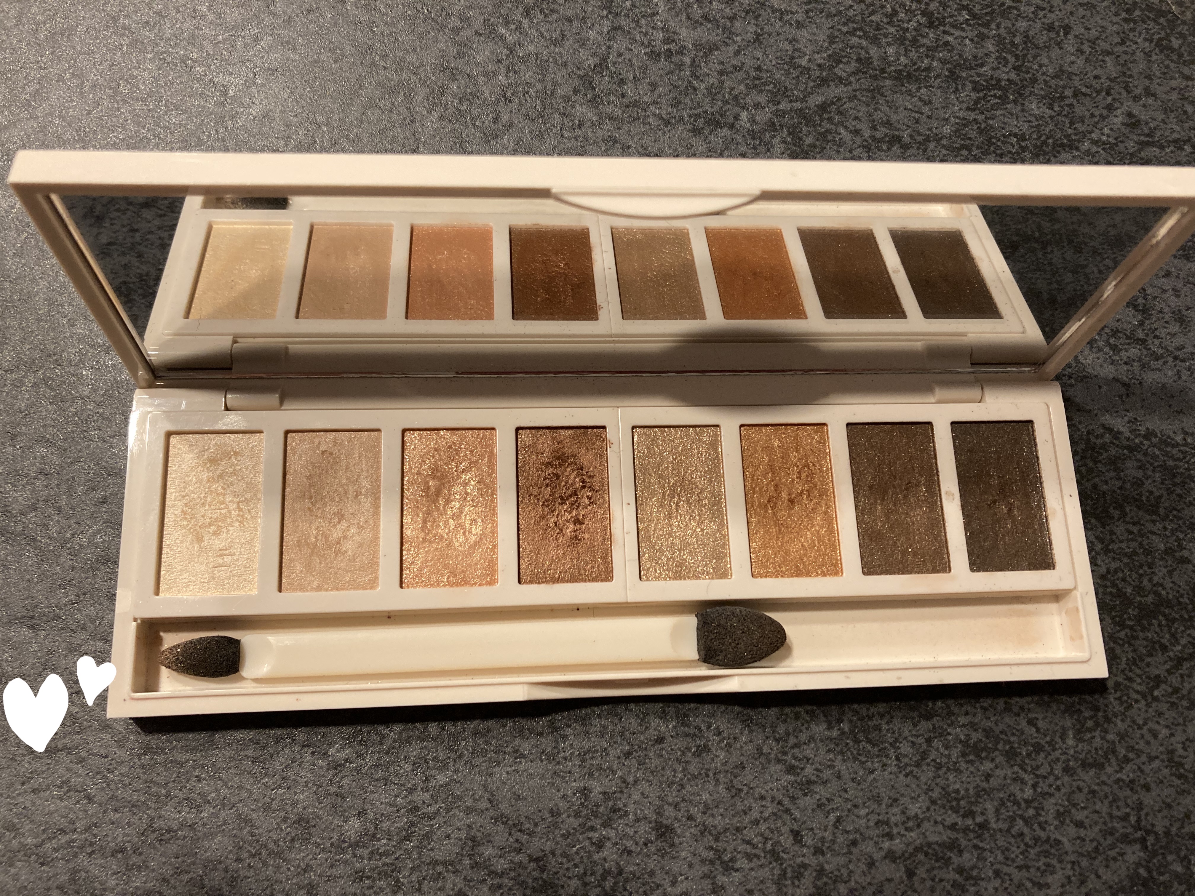 グラマラスヌード アイパレット (クリスマスコフレ 2017)/Visée/メイクアップキットを使ったクチコミ（1枚目）