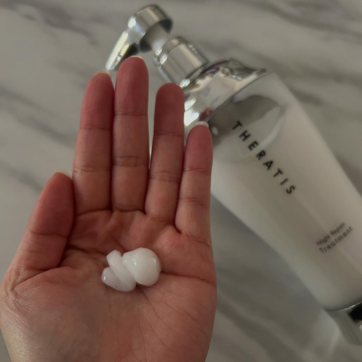 ナイトリペア シャンプー/ヘアトリートメント/THERATIS/シャンプー・コンディショナーを使ったクチコミ(4枚目)