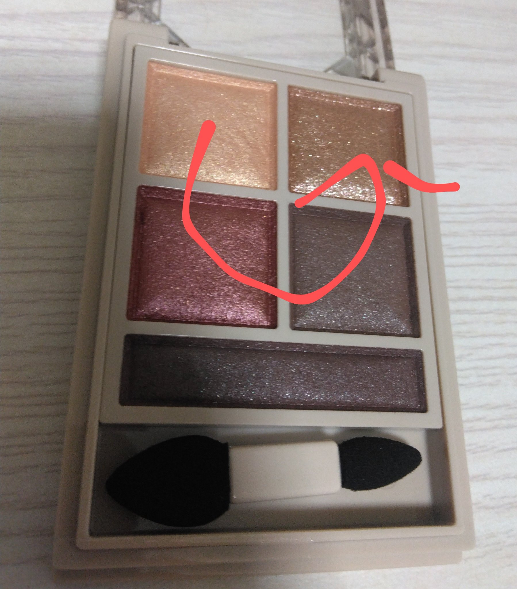 パノラマデザイン アイパレット/Visée/アイシャドウパレットを使ったクチコミ（3枚目）