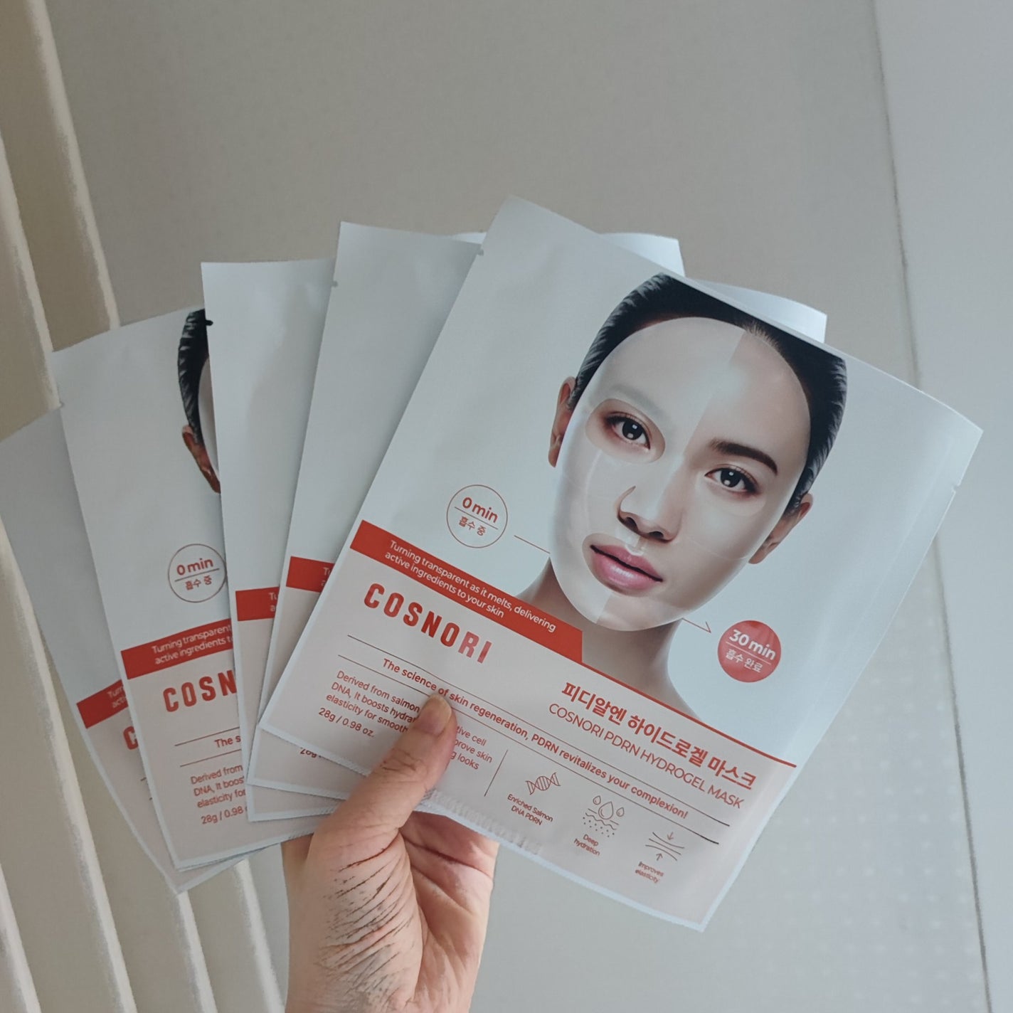 PDRN ハイドロゲルマスクパック/COSNORI/シートマスク・パックを使ったクチコミ(2枚目)
