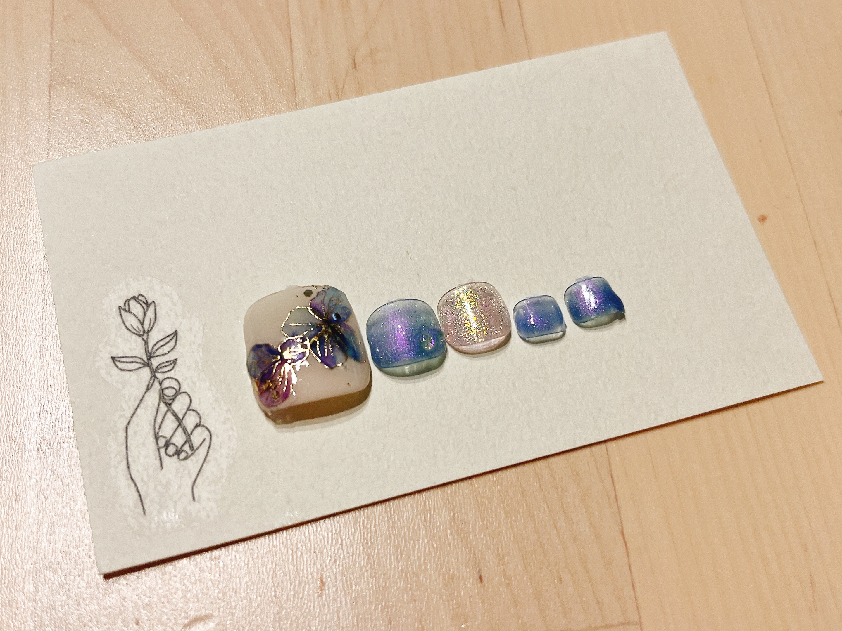 BRG ジェルネイル/DAISO/ジェルネイルを使ったクチコミ（3枚目）