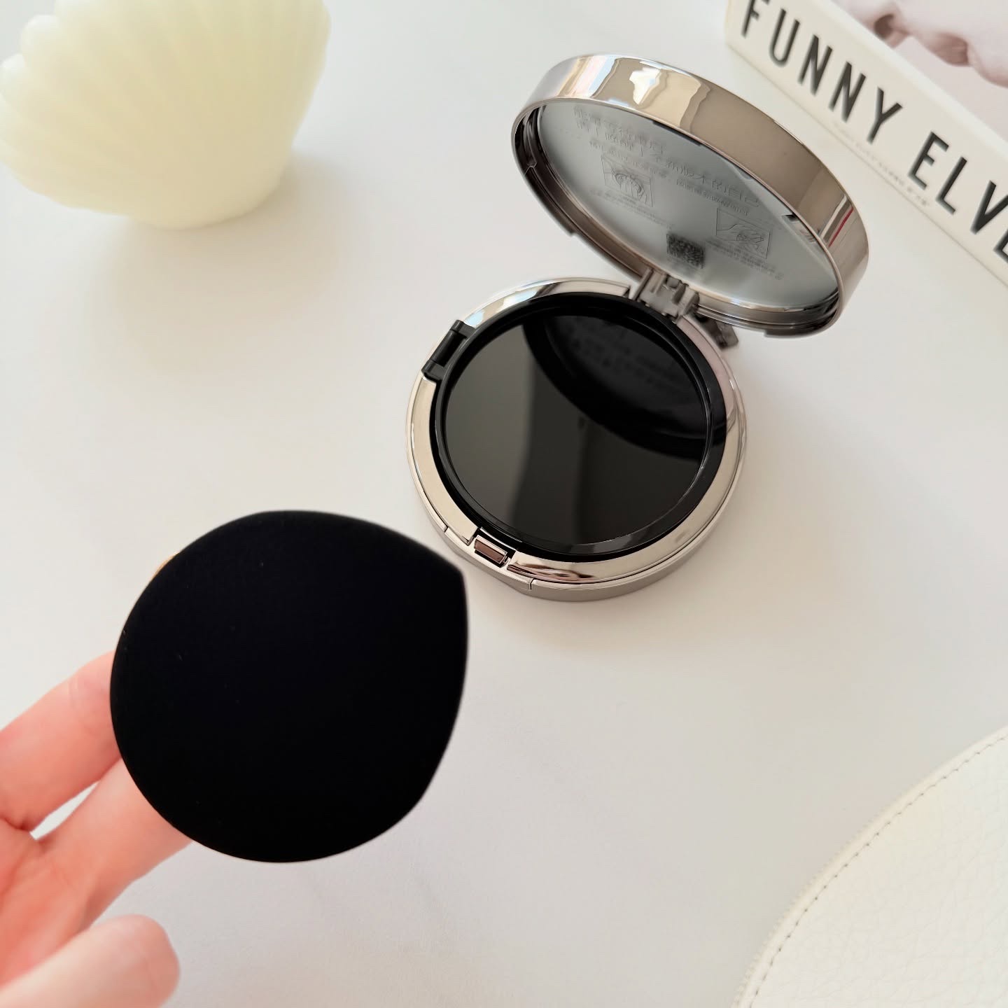 ロングウェア エア クッションファンデーション/FUNNY ELVES方里/クッションファンデーションを使ったクチコミ（3枚目）