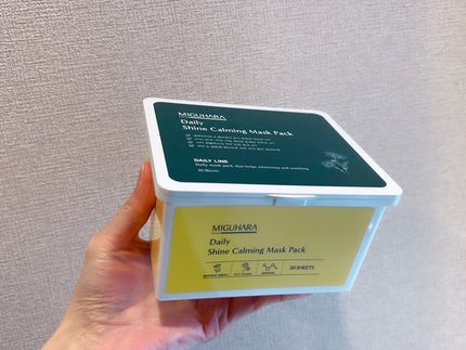 シャインカーミングデイリーパック/MIGUHARA/シートマスク・パックを使ったクチコミ(2枚目)