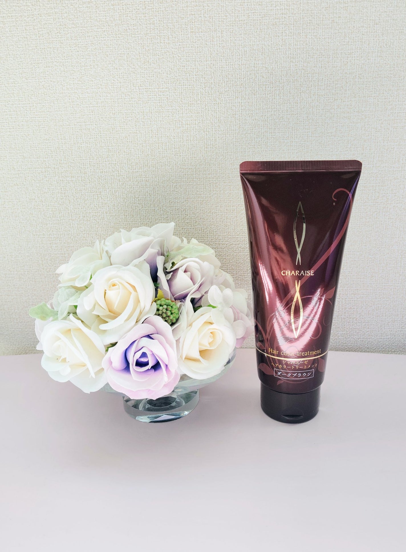 シャルエーゼ ヘアカラートリートメント/シャルレ/ヘアカラーを使ったクチコミ(2枚目)