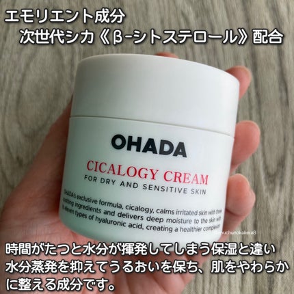 CICALOGY CREAM/OHADA/フェイスクリームを使ったクチコミ(2枚目)