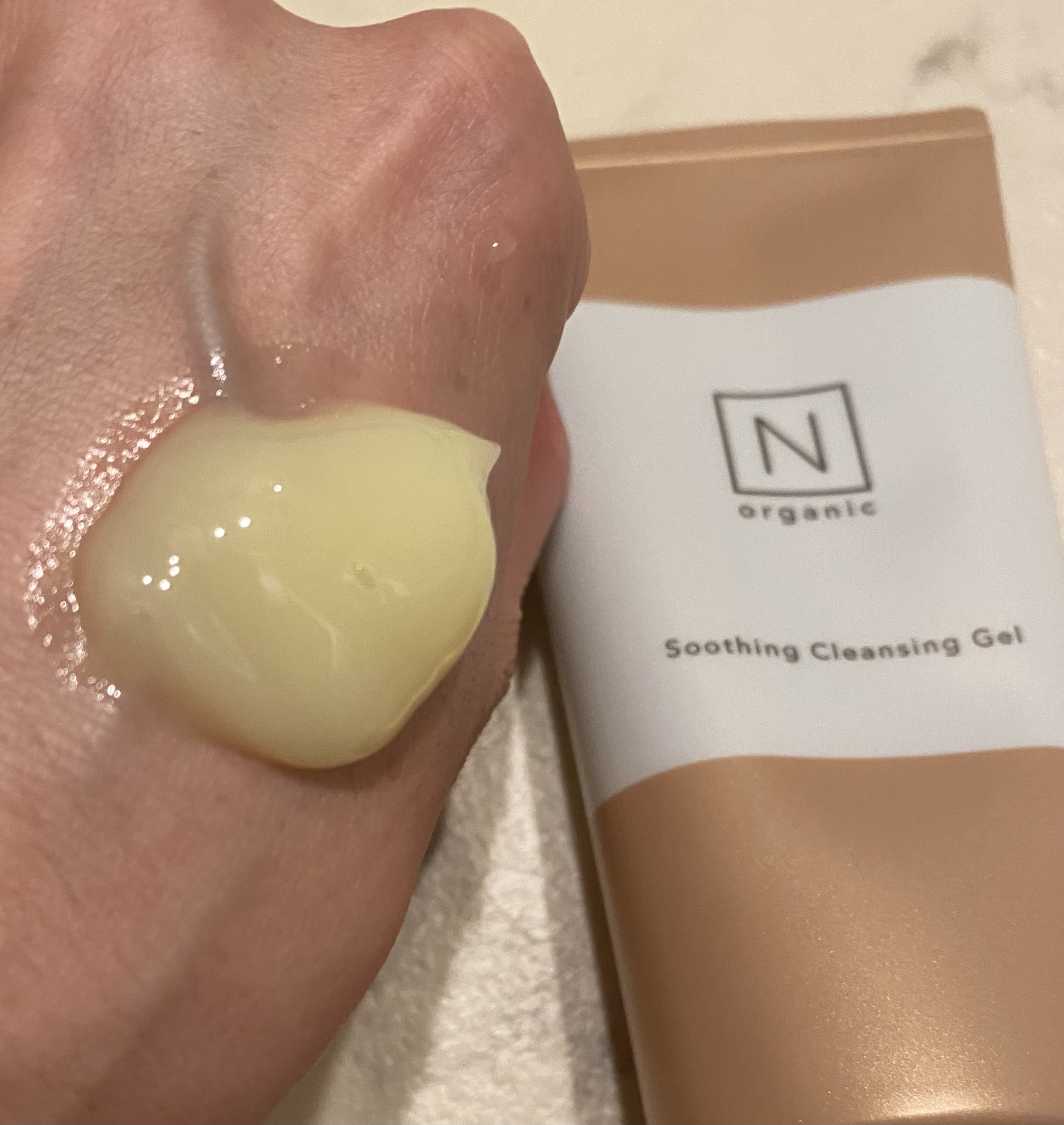 N organic Basic スージング クレンジングジェル/Ｎ organic/クレンジングジェルを使ったクチコミ（2枚目）