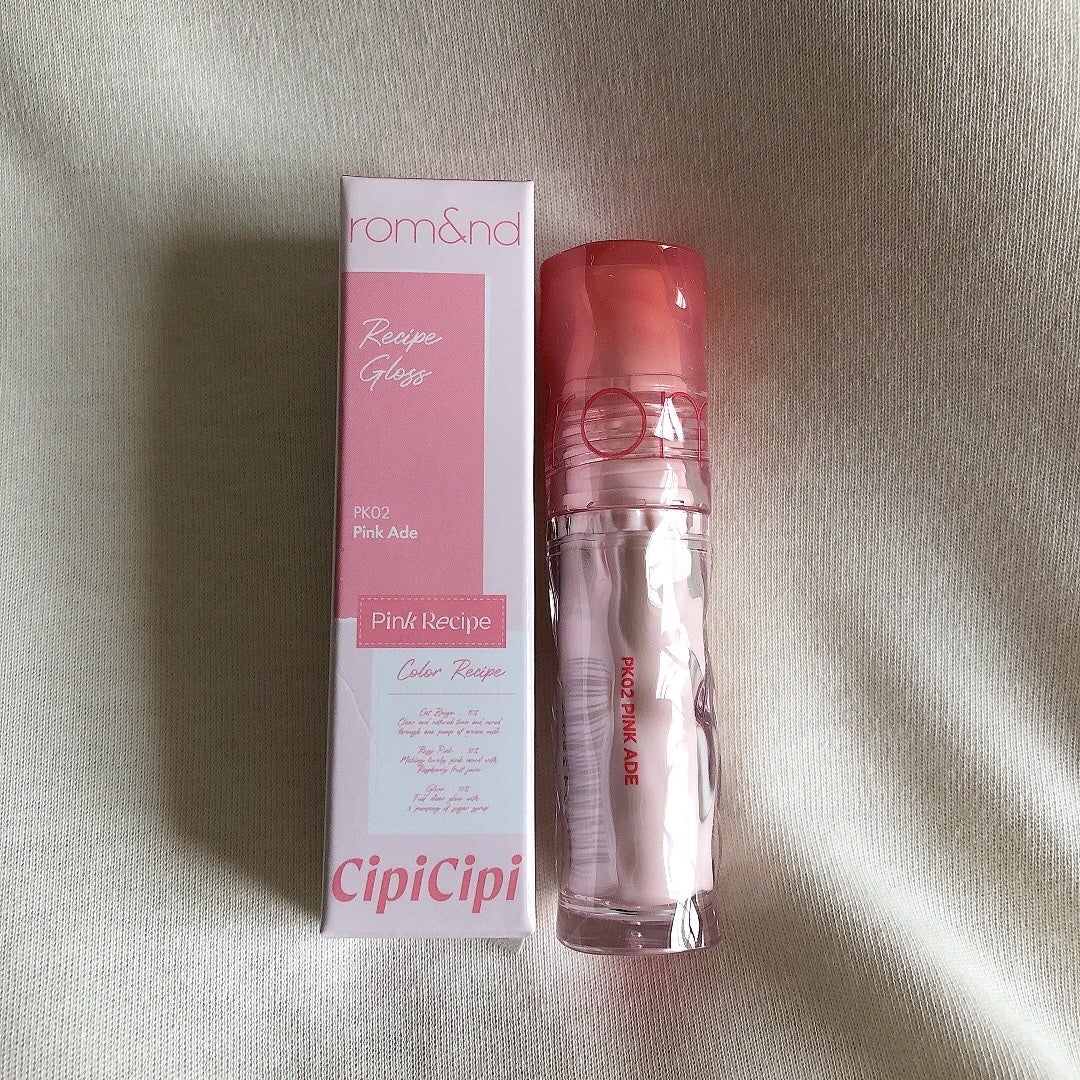 ロムシピ レシピグロス/rom&Cipi/リップグロスを使ったクチコミ(5枚目)