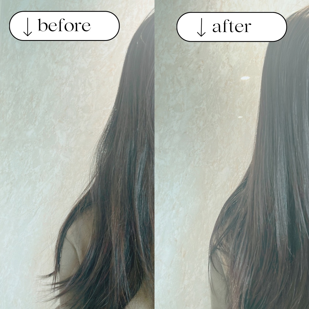 ディープリペアヘアミルク/now & than（ナウアンドダン）/ヘアミルクを使ったクチコミ（2枚目）