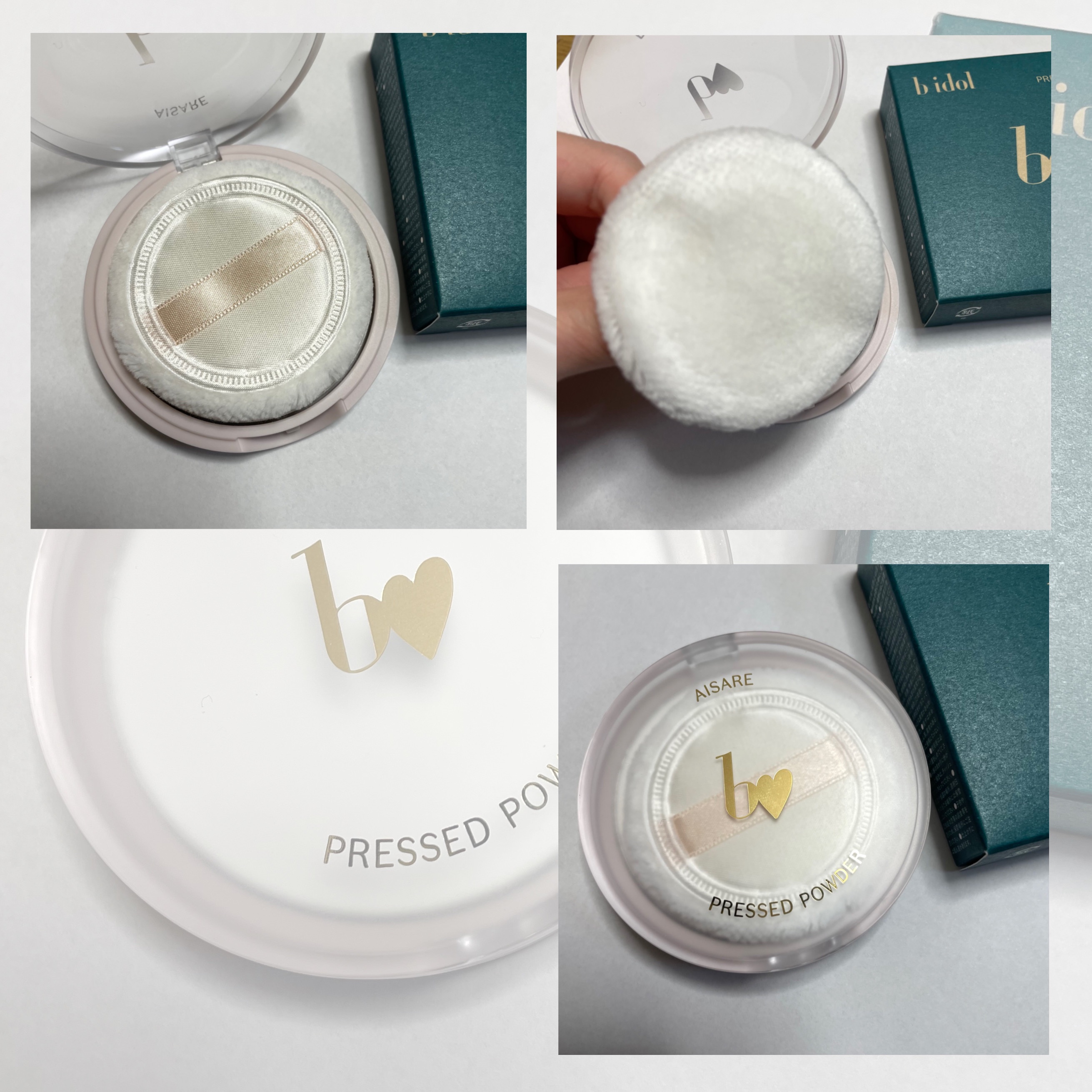 愛されプレストパウダー/b idol/プレストパウダーを使ったクチコミ（3枚目）