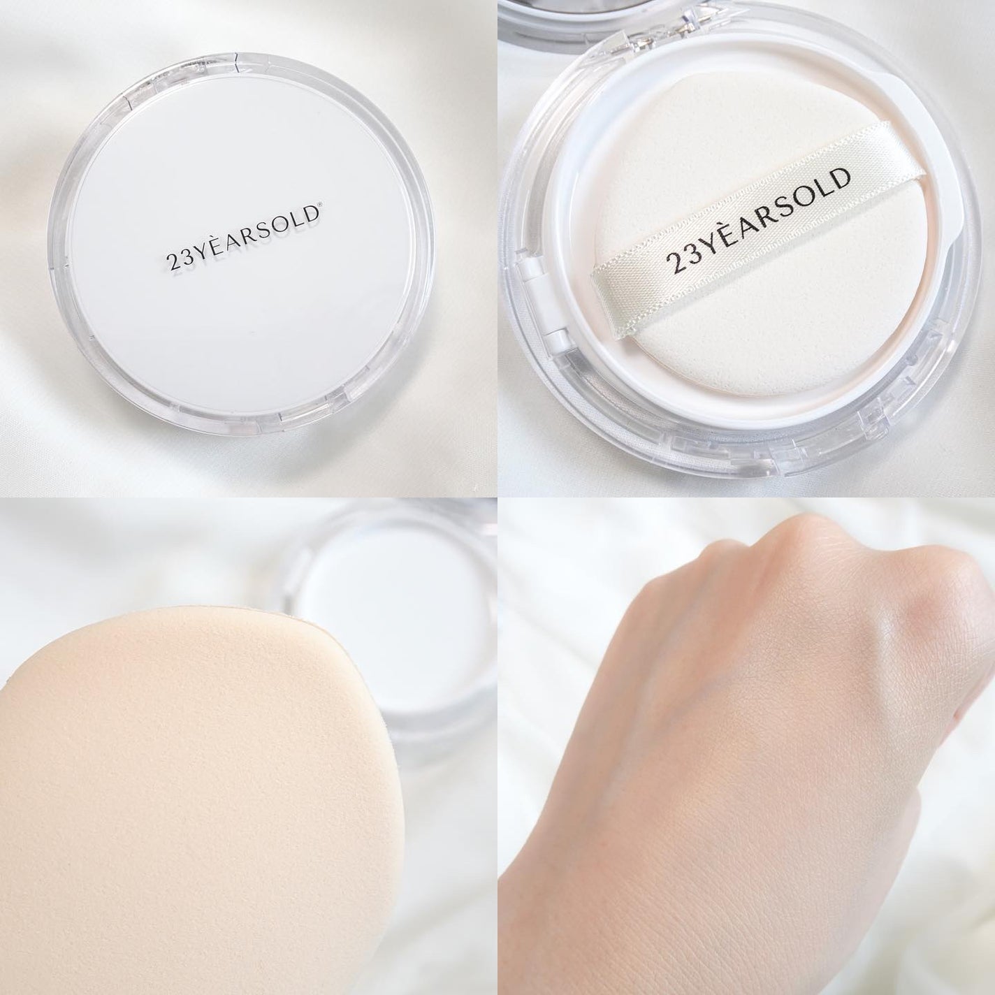 ハートリーフシーンカバークッション/23years old/クッションファンデーションを使ったクチコミ(2枚目)