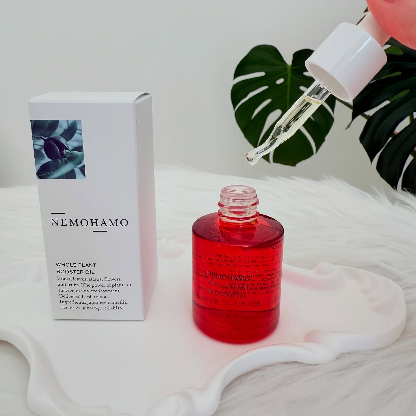 ブースターオイル/NEMOHAMO/フェイスオイルを使ったクチコミ（3枚目）