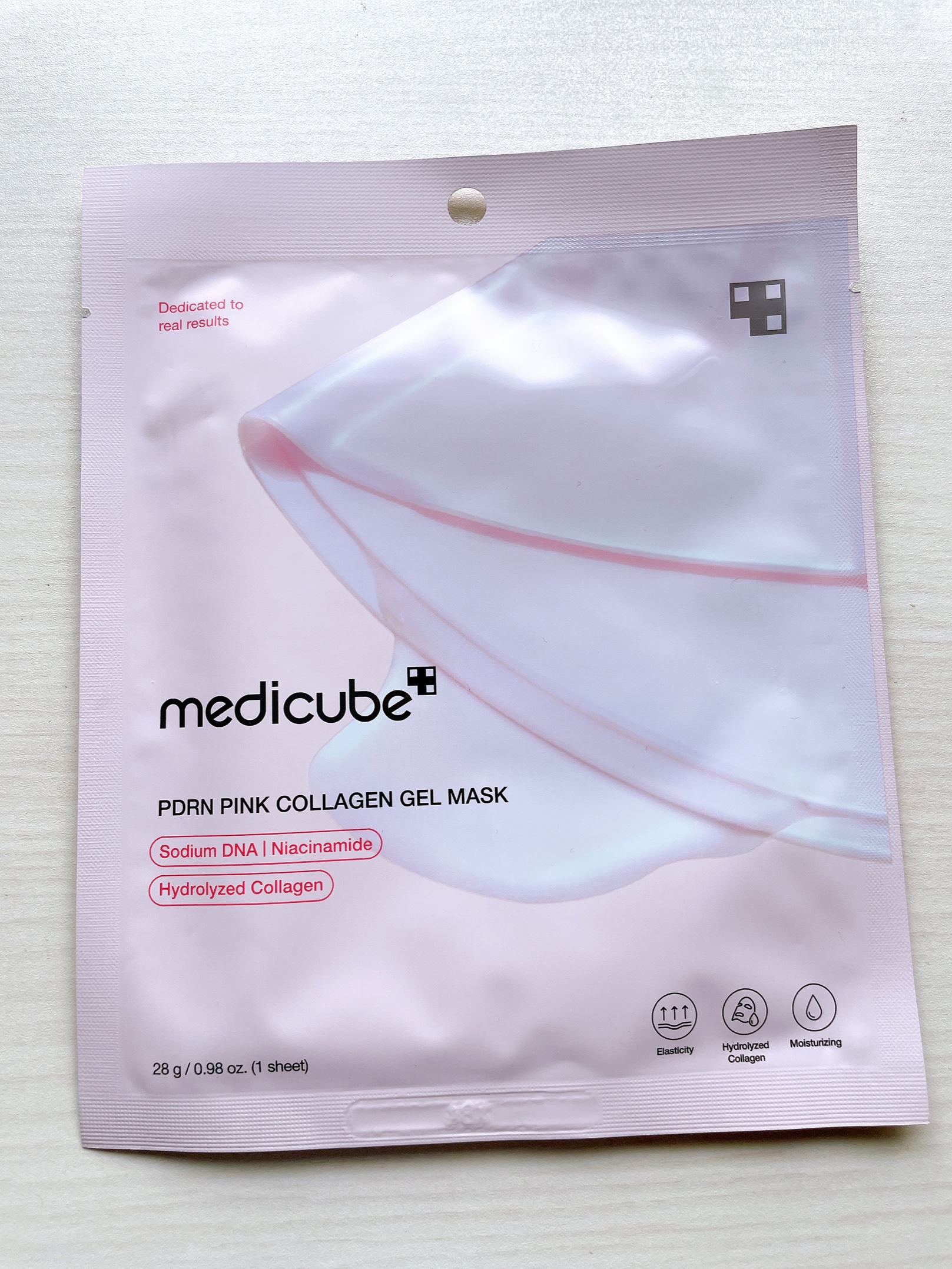 PDRNピンクコラーゲンゲルマスク/MEDICUBE/シートマスク・パックを使ったクチコミ（1枚目）