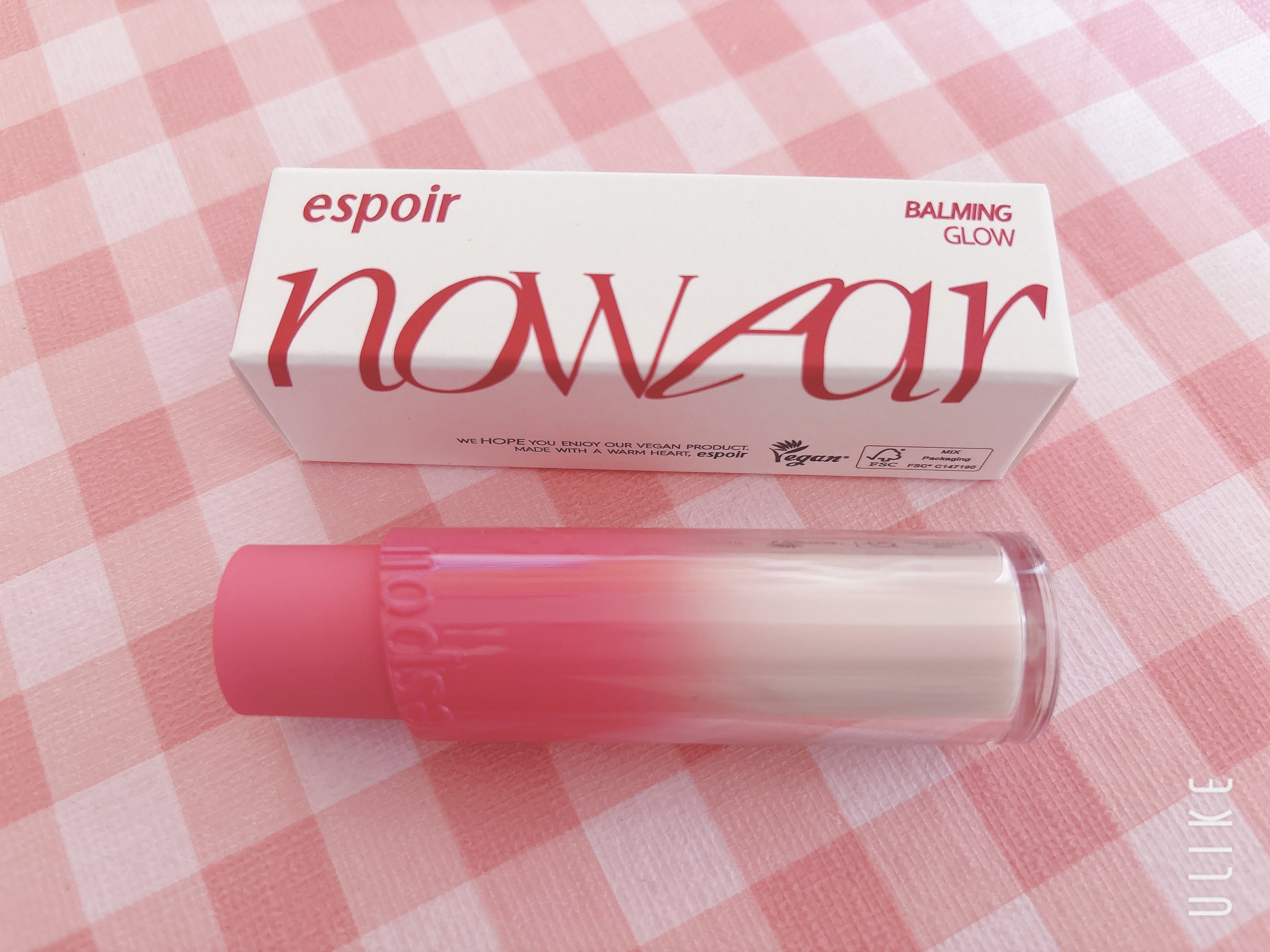 ノーウェアリップスティック バーミンググロー 06 ニューローズ(New Rose)/espoir/口紅を使ったクチコミ（1枚目）