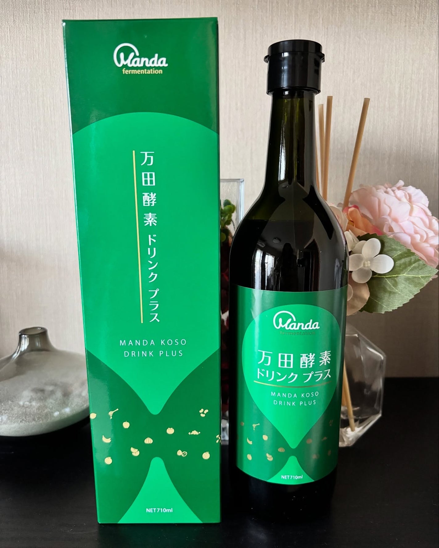 mochi ♡ →フォロバ on LIPS 「万田酵素ドリンクプラス「万田酵素から生まれた植物発酵エキス」「..」(1枚目)