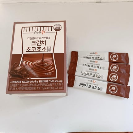 Well Up クランチチョコ酵素/ロエル/酵素ドリンクを使ったクチコミ(4枚目)