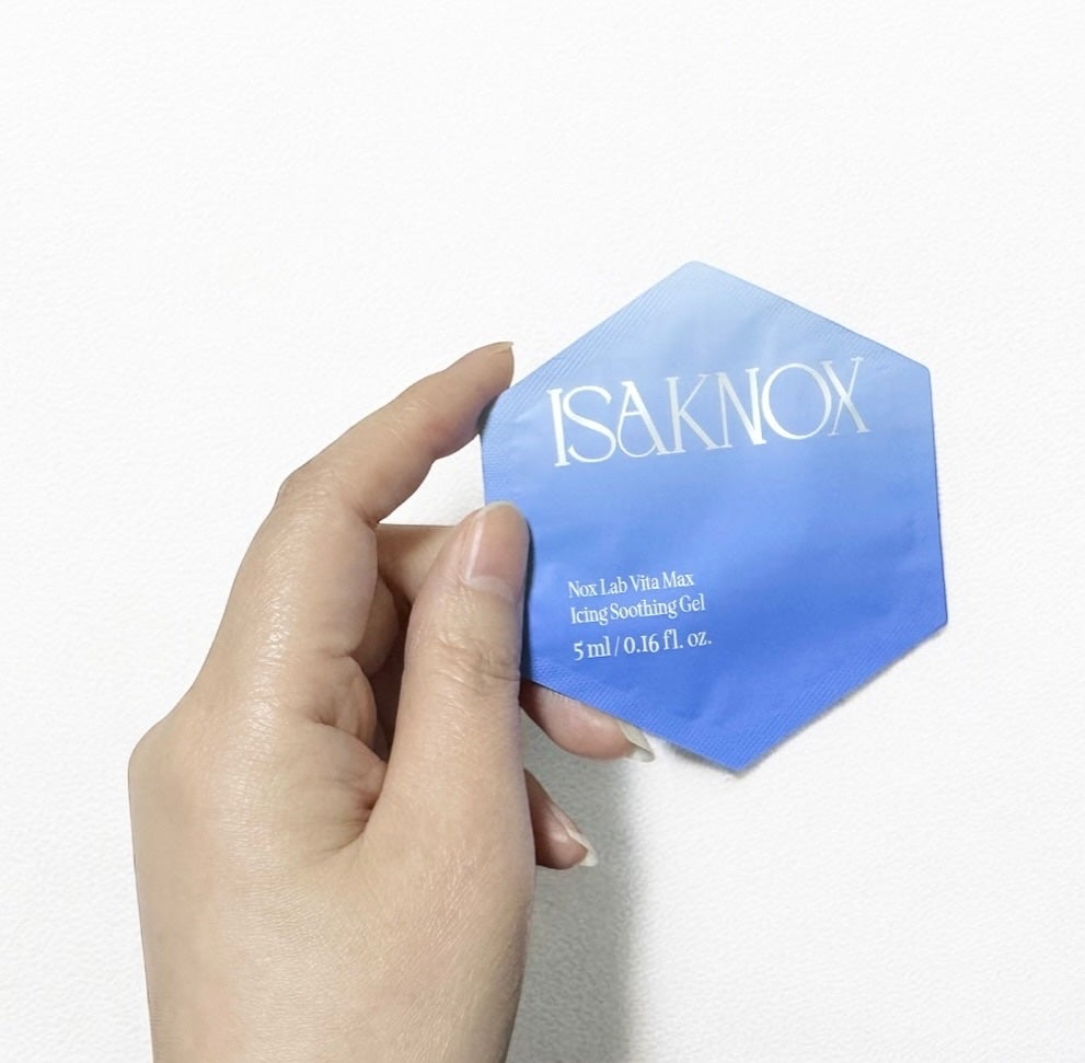 NOX LAB ビタマックス アイシング スージングジェル/ISAKNOX(イザノックス)/フェイスクリームを使ったクチコミ(3枚目)
