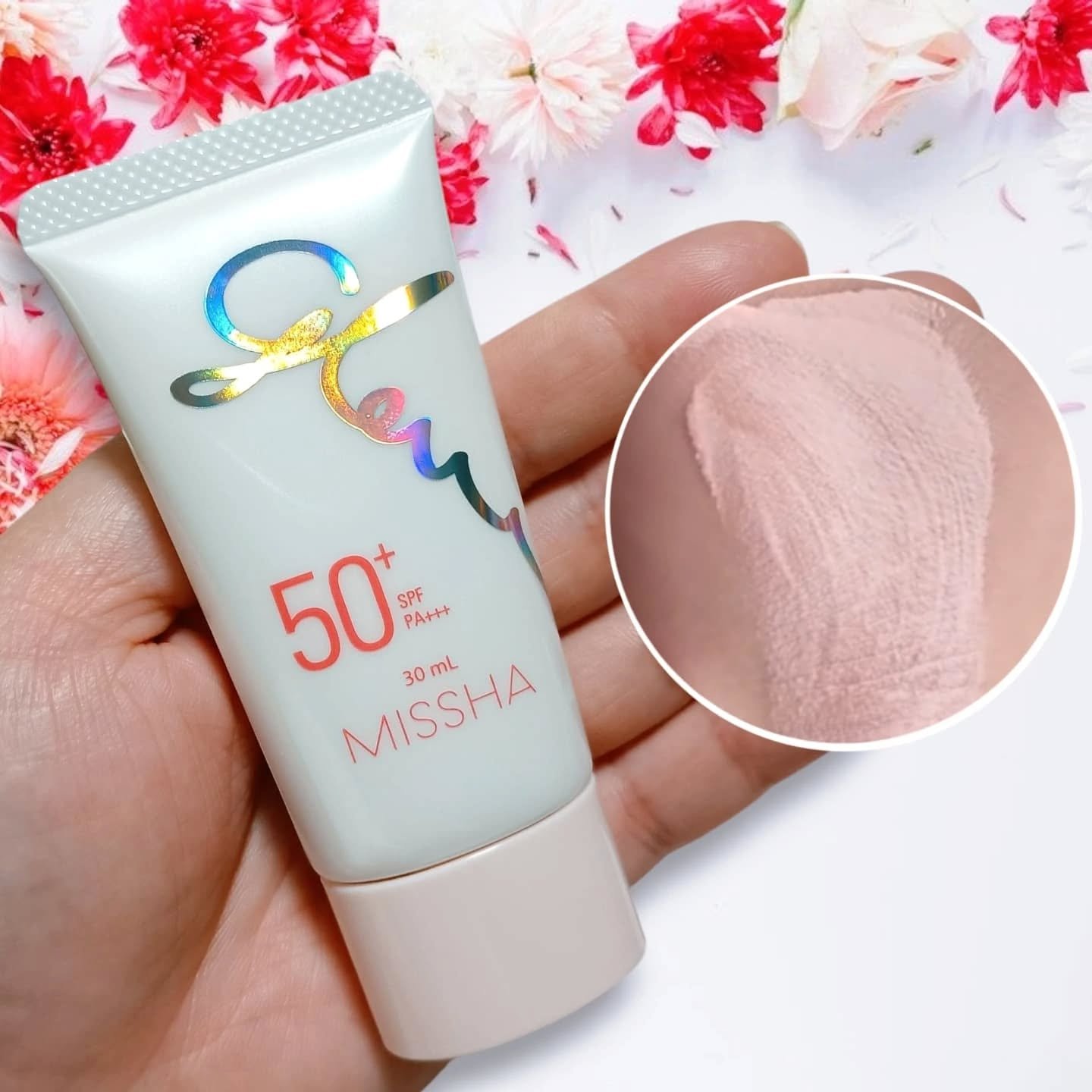 ミシャ グロウ UV トーンアップ プライマー/MISSHA/化粧下地を使ったクチコミ（2枚目）