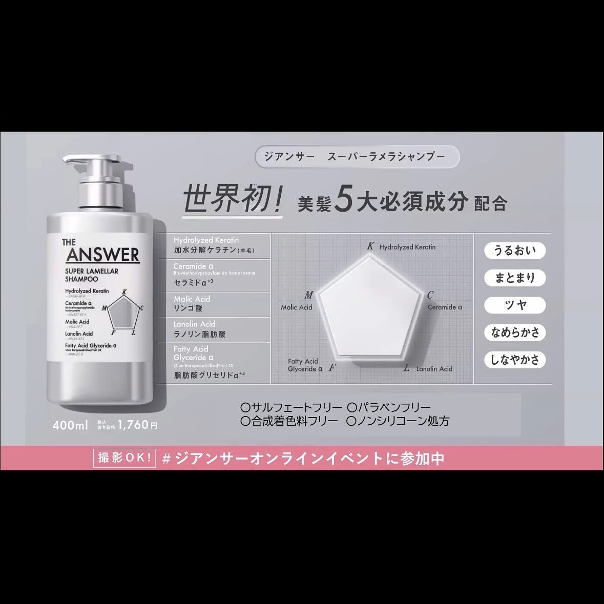 THE ANSWER スーパーラメラシャンプー/THE ANSWER/市販シャンプーを使ったクチコミ(6枚目)