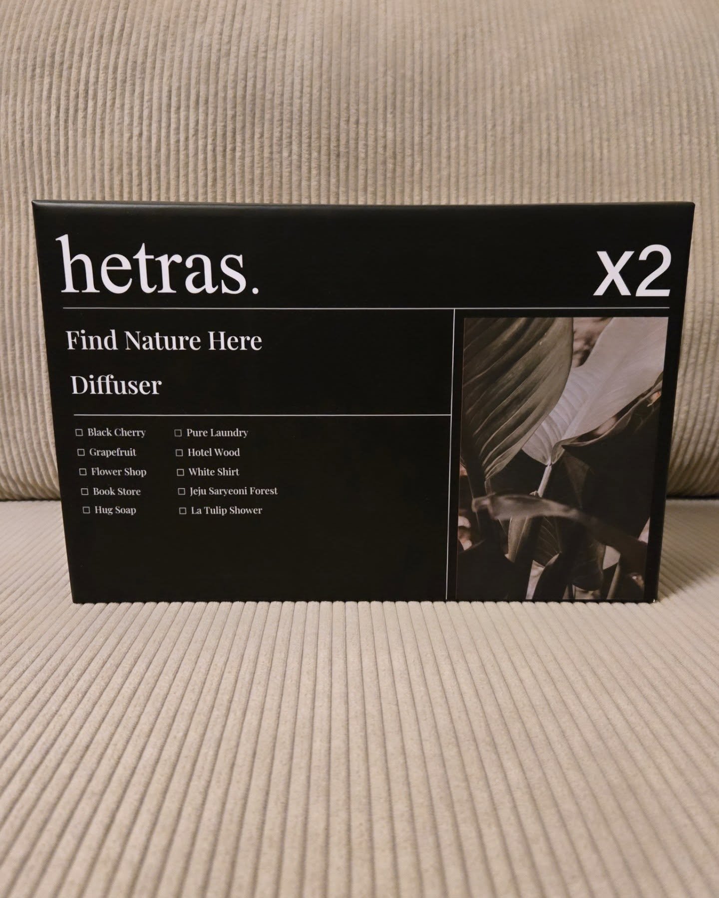 プレミアムディフューザー/hetras/ルームフレグランスを使ったクチコミ（2枚目）
