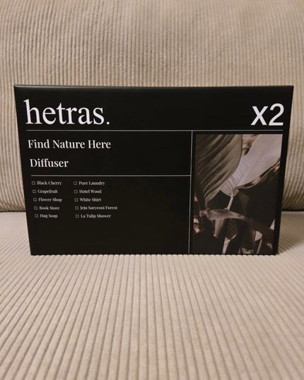 プレミアムディフューザー/hetras/ルームフレグランスを使ったクチコミ(2枚目)