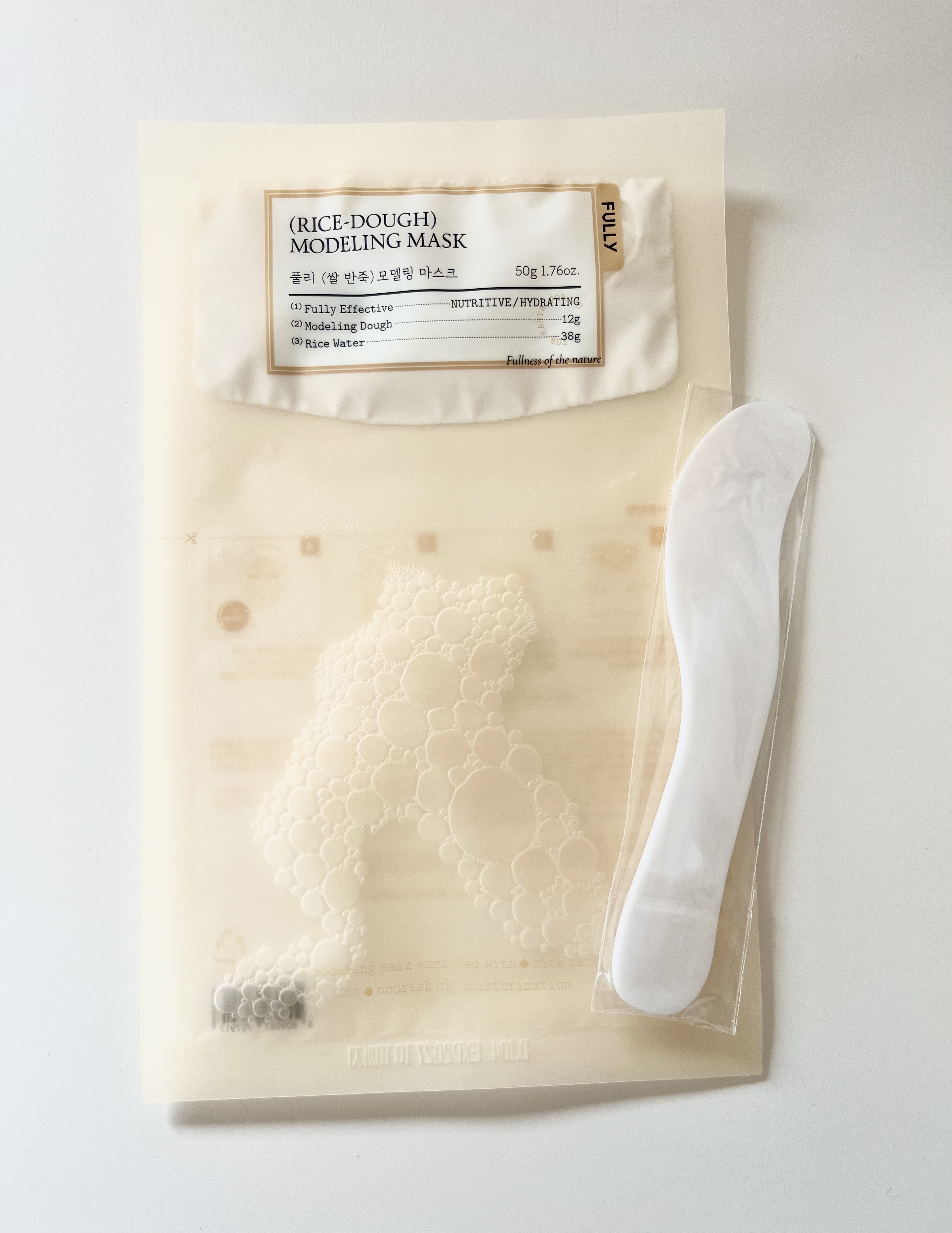 米モデリングマスク/FULLY/シートマスク・パックを使ったクチコミ（1枚目）