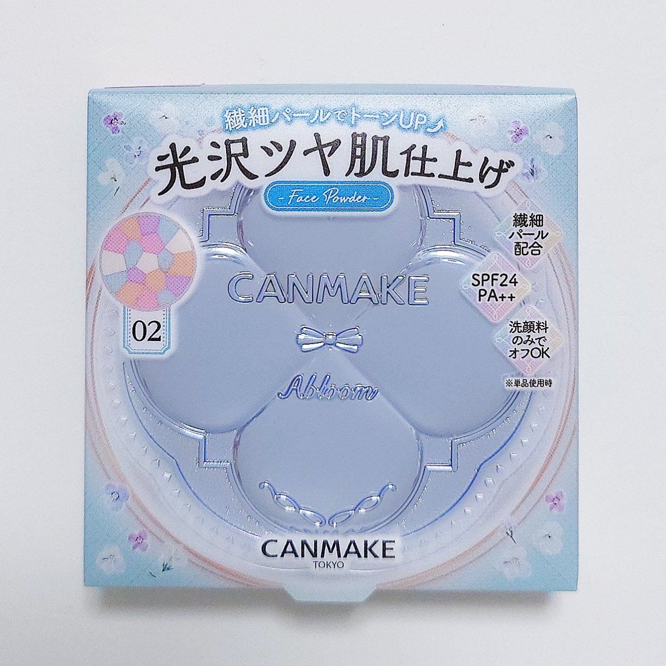 イルミネイティングフィニッシュパウダー　～Abloom～/キャンメイク/プレストパウダーを使ったクチコミ（1枚目）