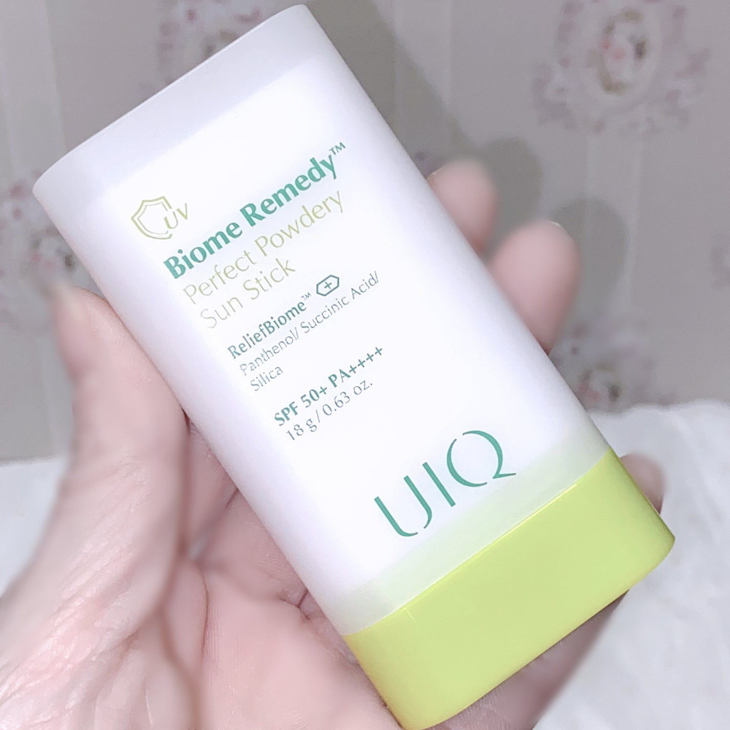 バイオームパーフェクトさらさらUVスティック/UIQ/日焼け止めスティックを使ったクチコミ(5枚目)