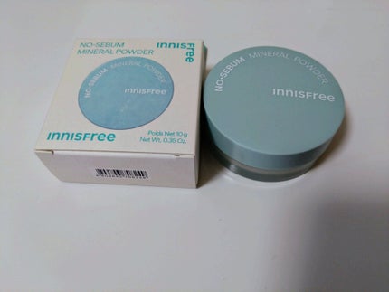 ノーセバム ミネラルパウダー N 10g/innisfree/ルースパウダーを使ったクチコミ(1枚目)