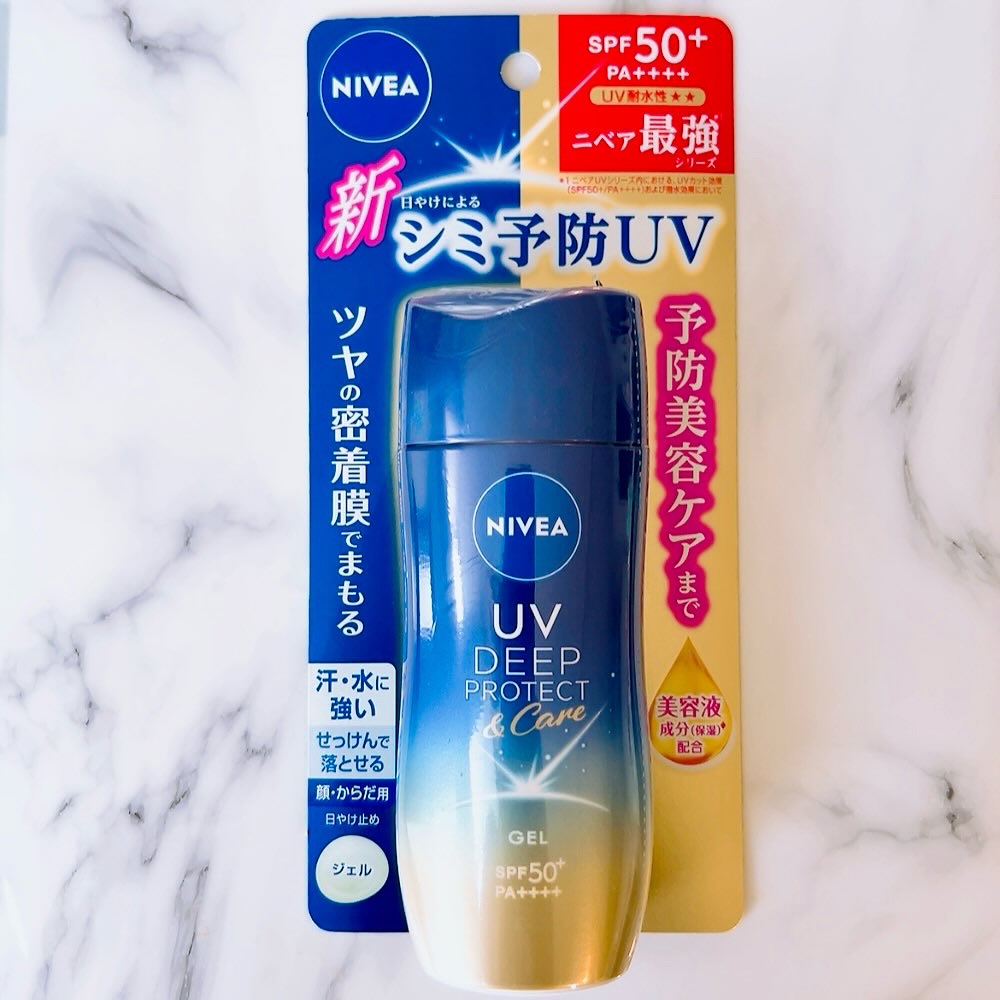 ニベアUV ディープ プロテクト＆ケア ジェル/ニベア/日焼け止めジェルを使ったクチコミ（2枚目）