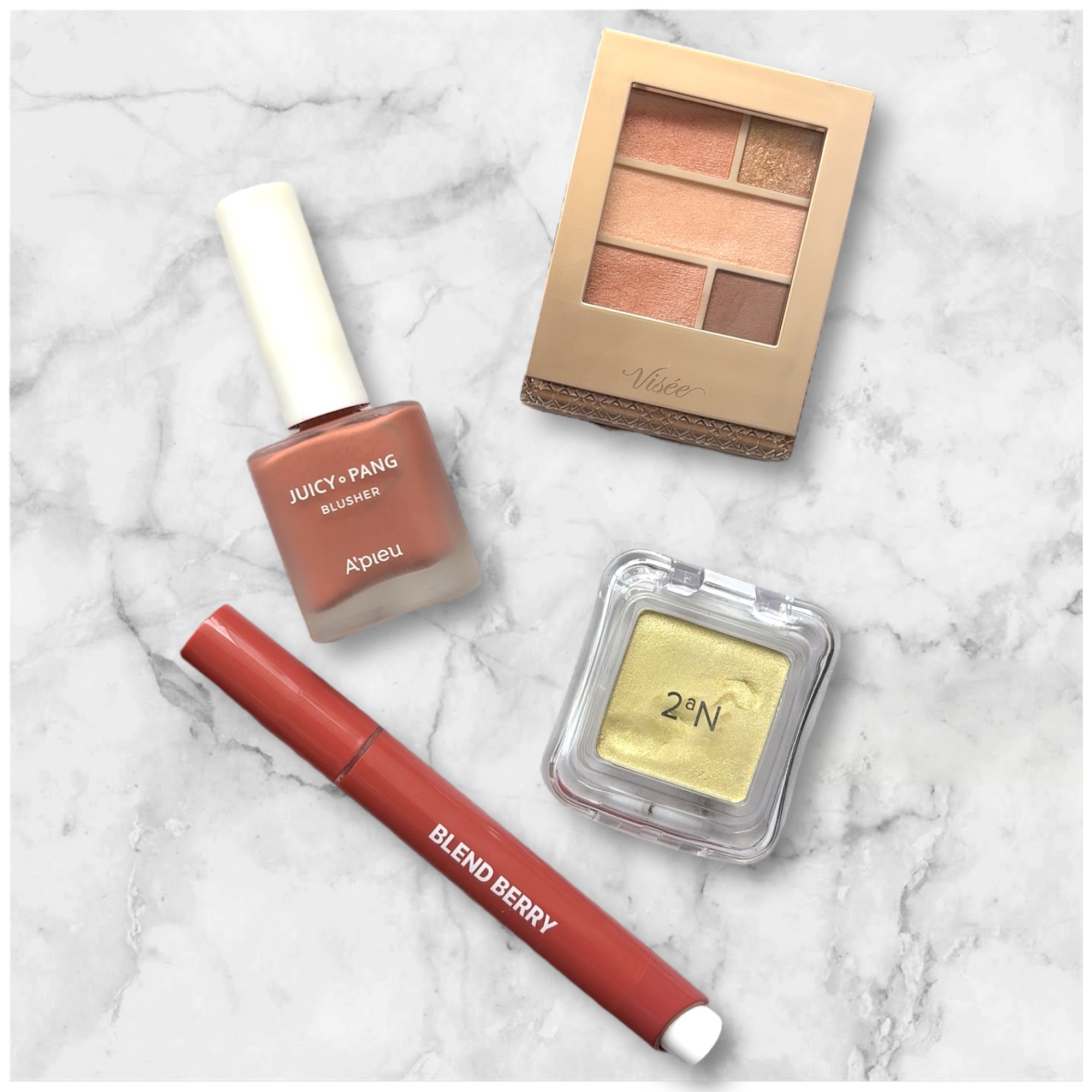 ジューシー パン ウォーター ブラッシャー/A’pieu/リキッドチークを使ったクチコミ（2枚目）