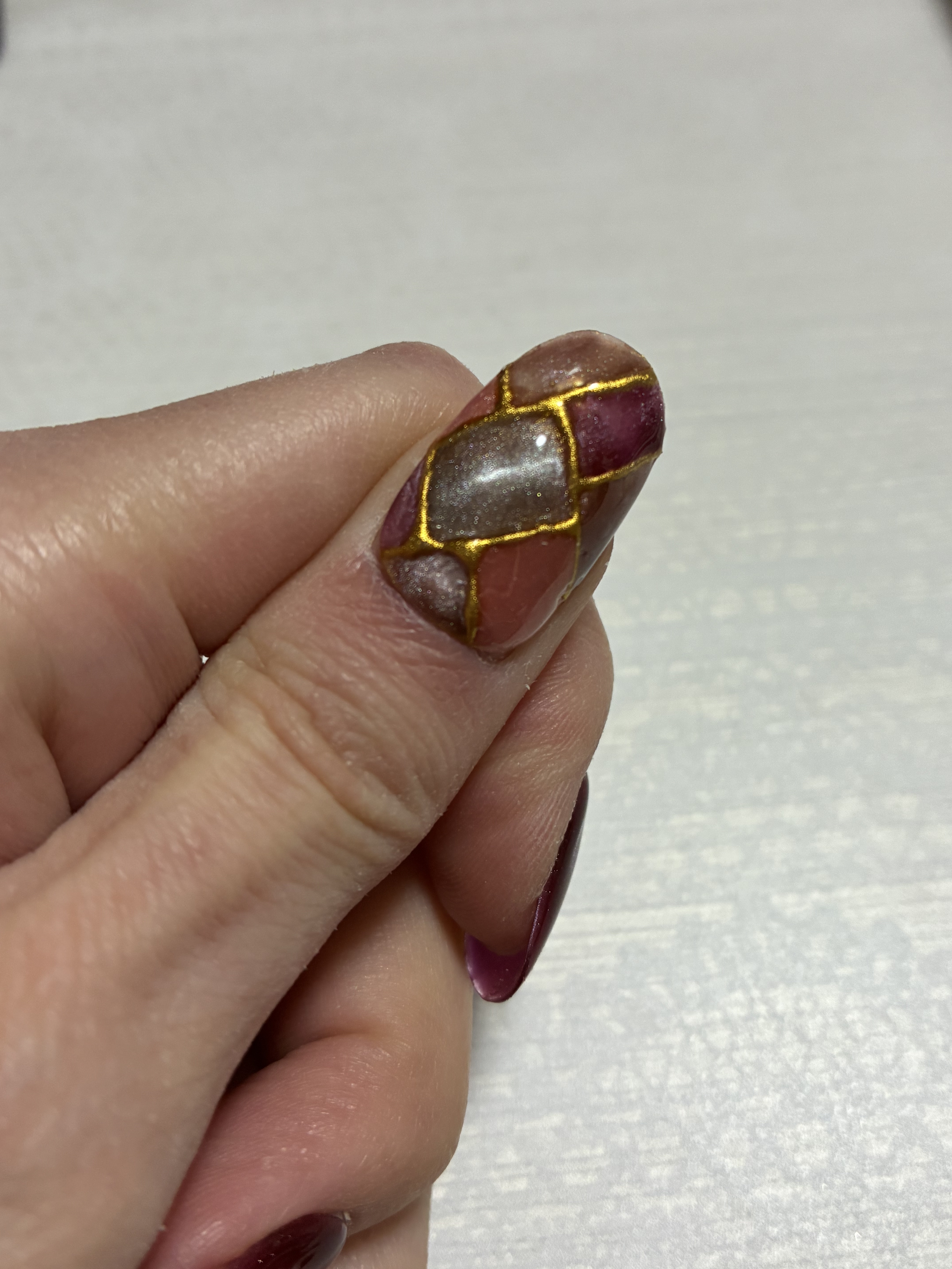 ジェルネイル（ライト対応）/セリア/ジェルネイルを使ったクチコミ（3枚目）