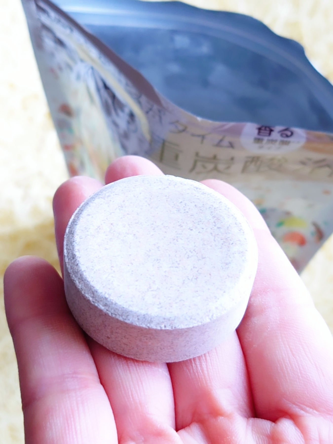 meshimase バスタブレット スパ [浴用化粧料]/meshimase/炭酸系入浴剤を使ったクチコミ（3枚目）