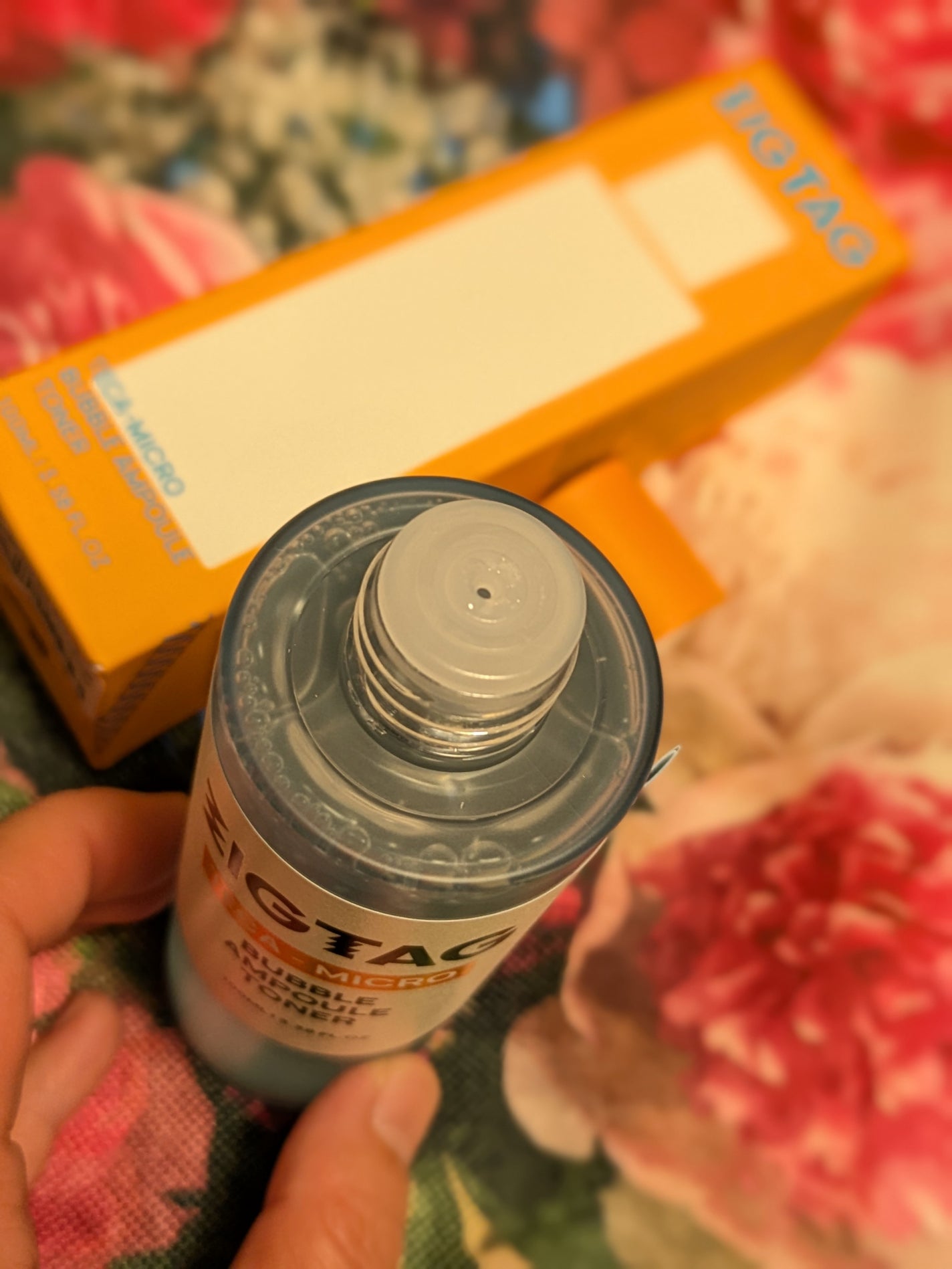 テカマイクロバブルアンプルトナー/ZIGTAG/化粧水を使ったクチコミ(3枚目)