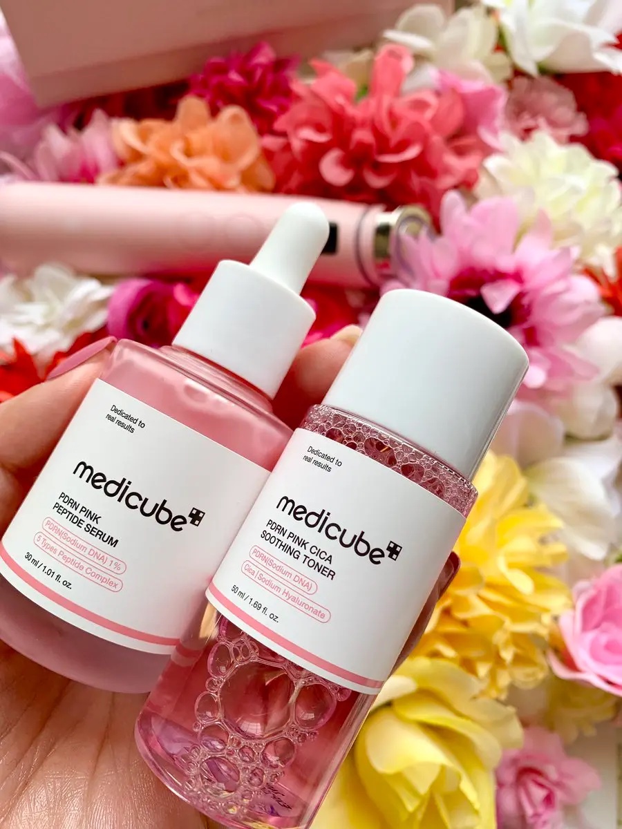 PDRNピンクアンプル PDRN 10,000ppm配合/MEDICUBE/美容液を使ったクチコミ（1枚目）