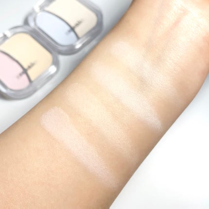 フェイスフィルボリューマーハイライター/mude./パウダーハイライトを使ったクチコミ(7枚目)