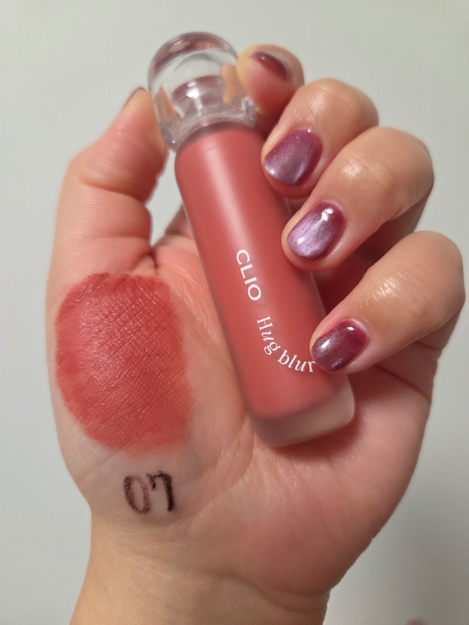 ハグブラーティント/CLIO/リップティントを使ったクチコミ（3枚目）