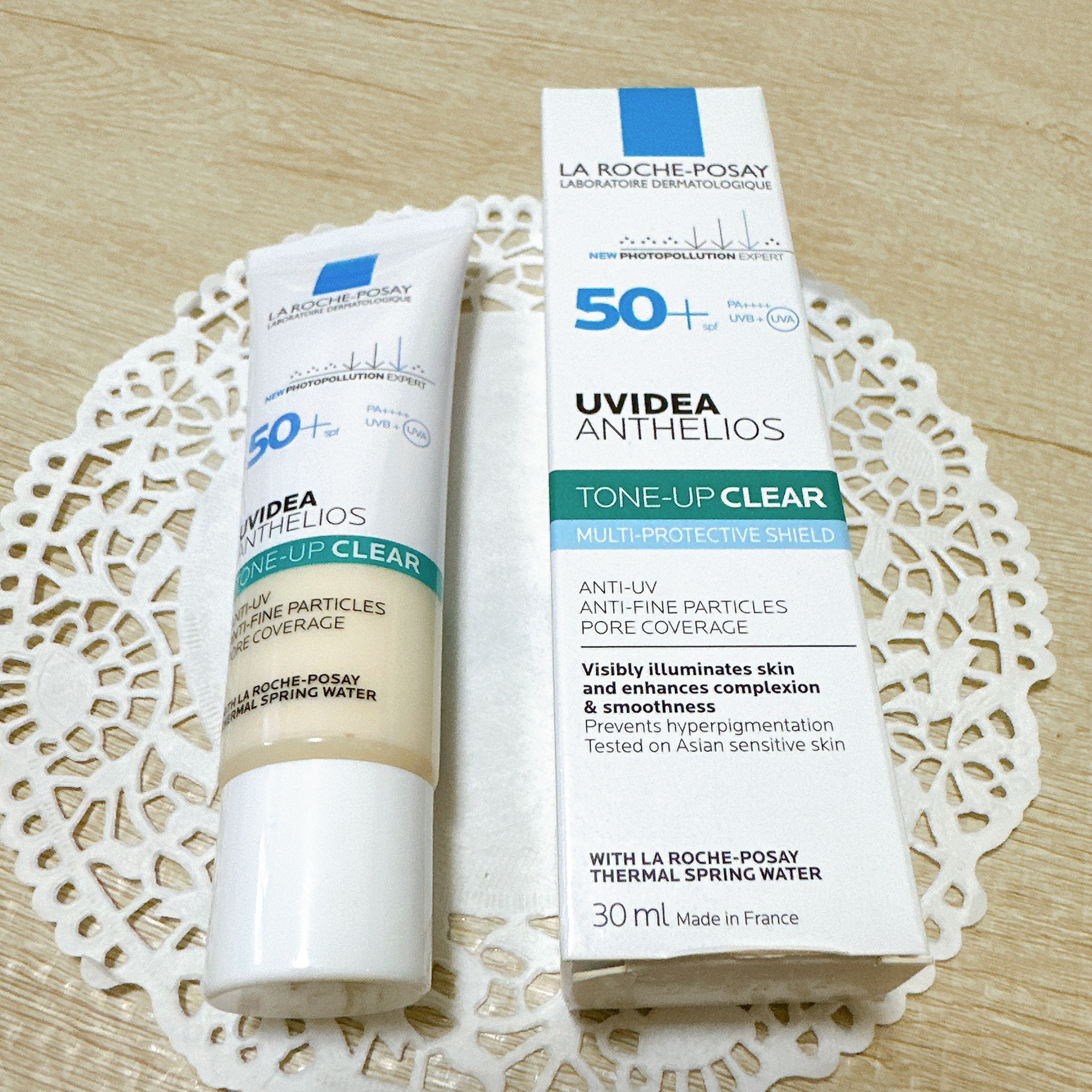 UVイデア XL プロテクショントーンアップ クリア/ラ ロッシュ ポゼ/化粧下地を使ったクチコミ（2枚目）