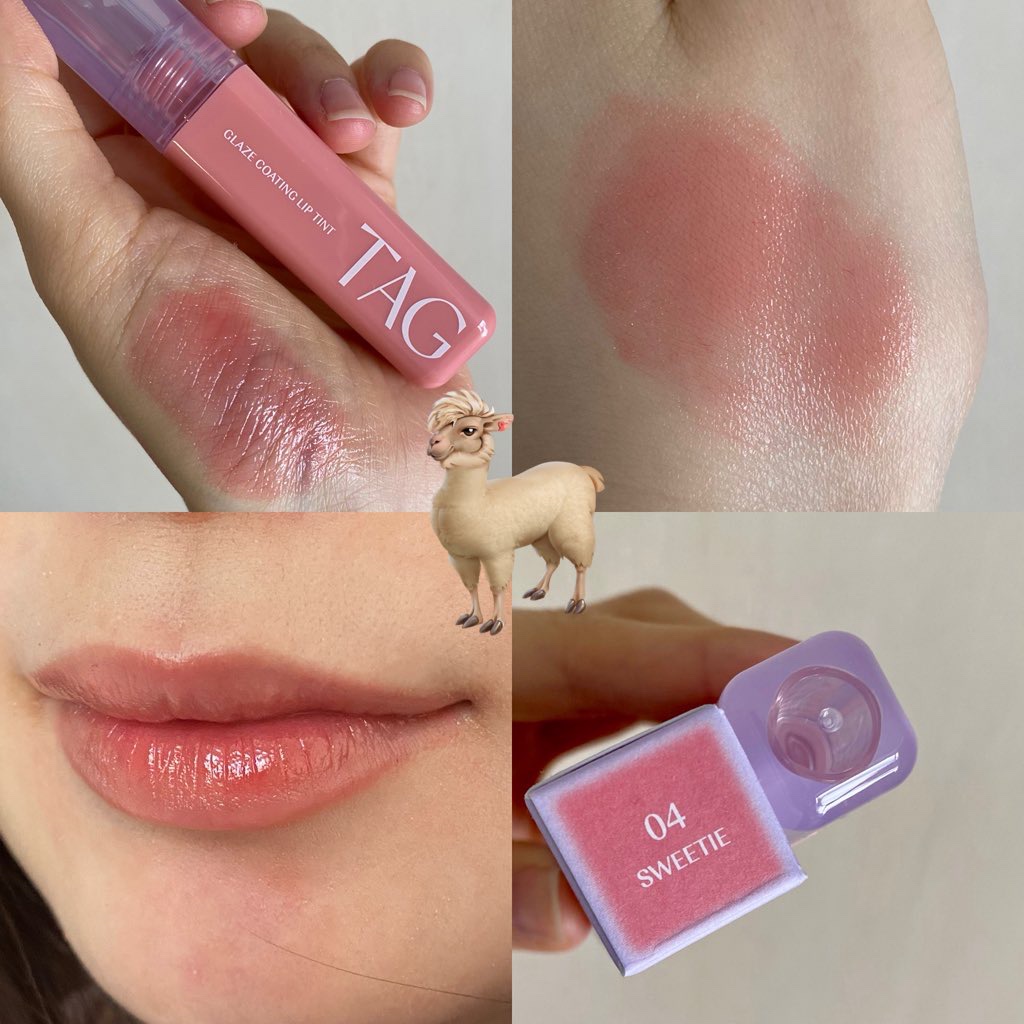 グレイズコーティングリップティント/TAG/リップティントを使ったクチコミ（2枚目）
