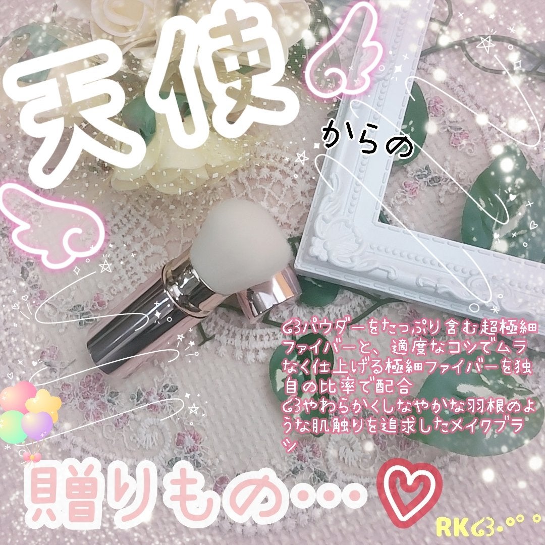 エンジェリッチブラシ スライドチーク/ロージーローザ/メイクブラシを使ったクチコミ(1枚目)