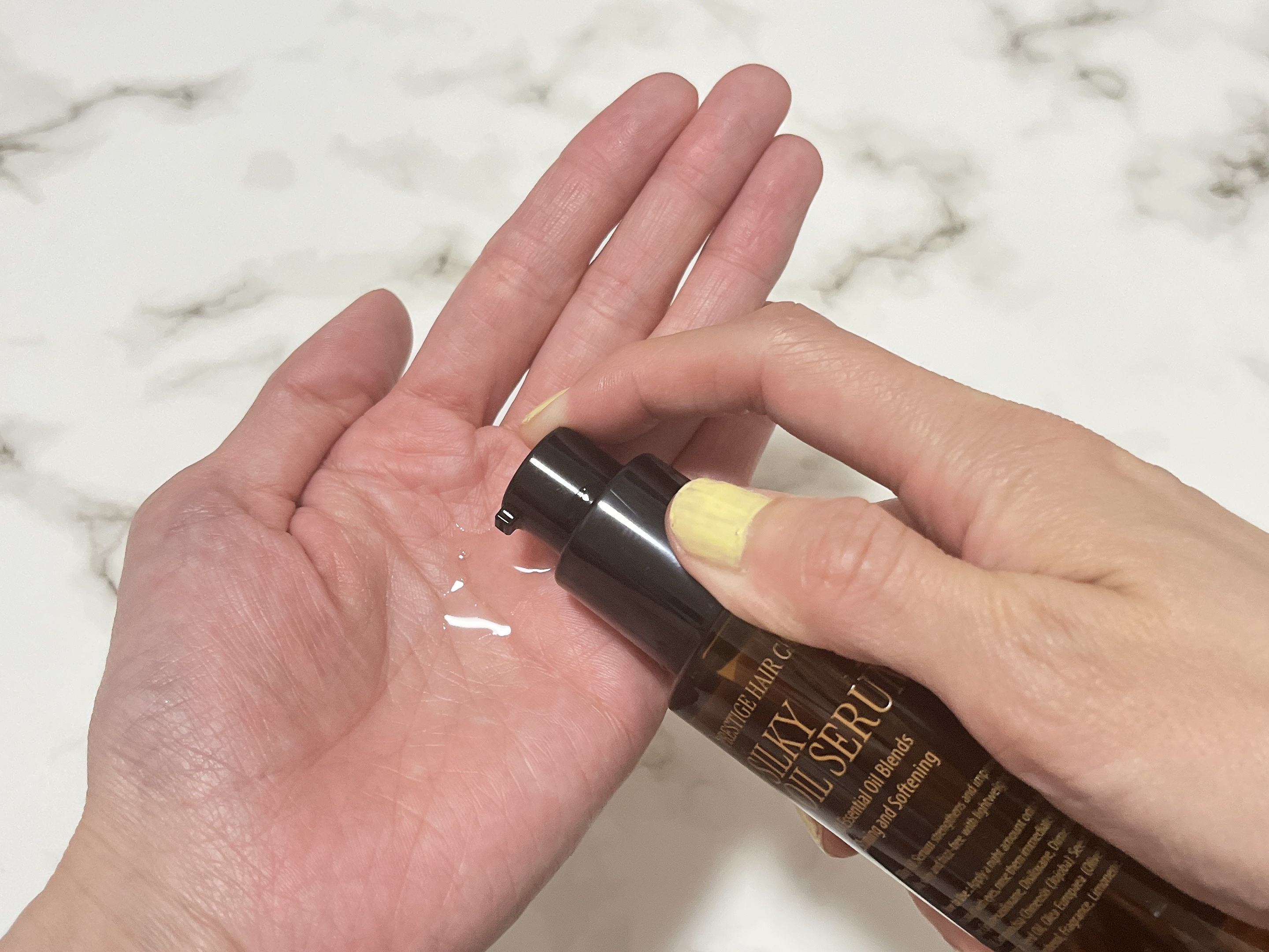 SILKY OIL SERUM/CULRY SHYLL/ヘアオイルを使ったクチコミ（2枚目）