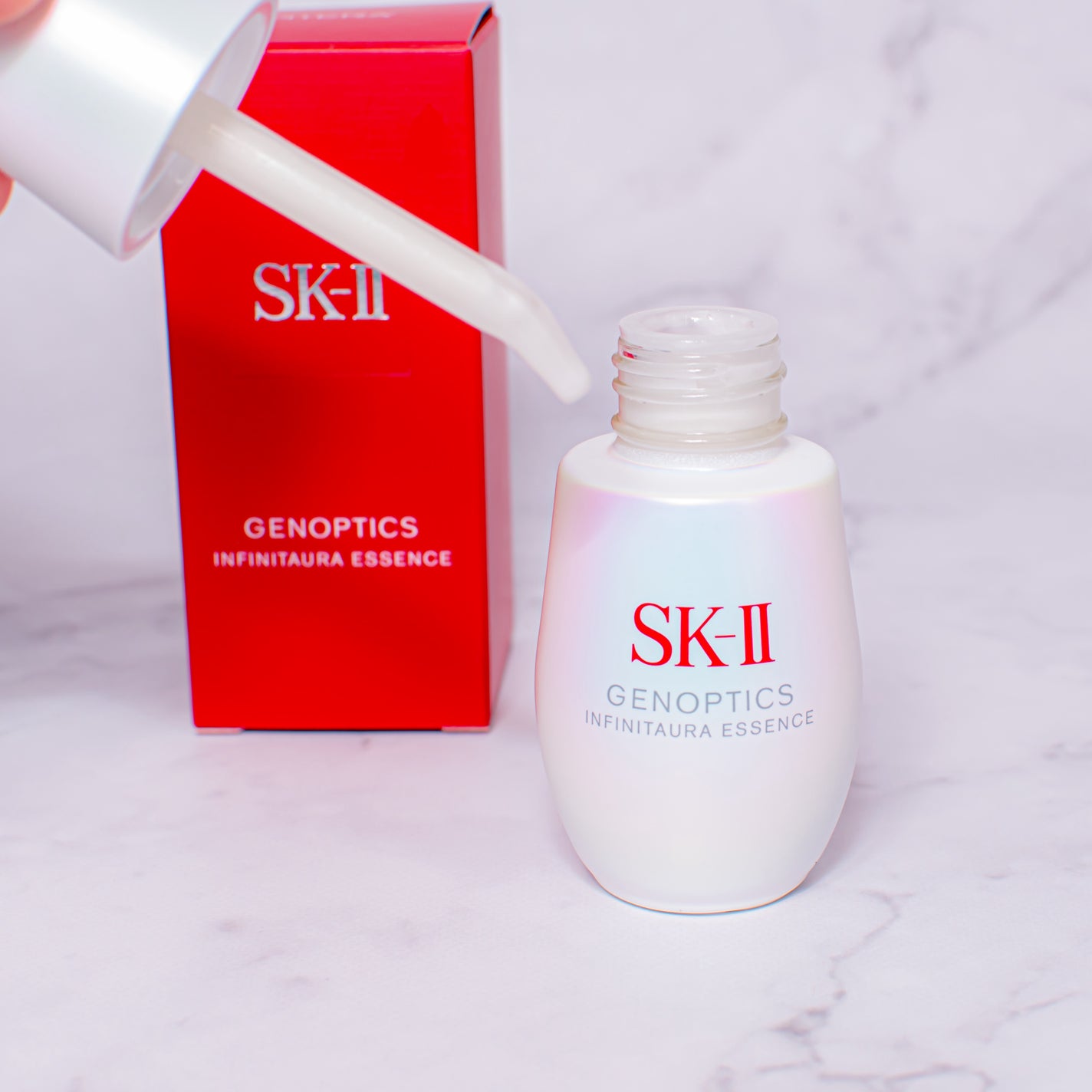 SK-II ジェノプティクス インフィニットオーラ エッセンス〈医薬部外品〉 /SK-II/美容液を使ったクチコミ(2枚目)