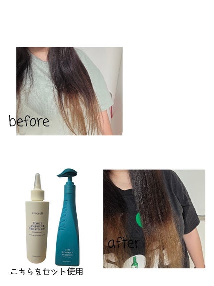 ナイトコラーゲンシャンプーミッドナイトフォレスト/treecell/市販シャンプーを使ったクチコミ(7枚目)